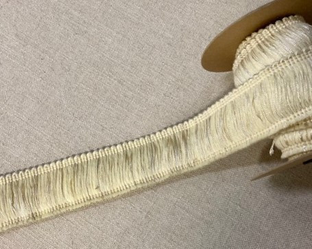 Vanilla Thick BRUSH FRINGE Trim 2" Width BRF-1/2 Upholstery / Drapery 
