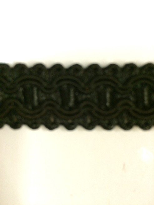5/8" GIMP HEADER-8/47       BLACK 