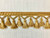 Gold 3.5" Width Tassel Fringe Trim TF-56/12 Interior Design / Upholstery / 36 Handmade Tassels Per Yard