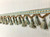 Aqua Blue & Beige Tassel Fringe 3.5" Width Trim TF-56/39-3 Interior Design / Home Furnishing / 36 Handmade tassels Per Yard
