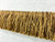 Brown & Antique Gold BRUSH FRINGE Trim 2" Width Thickness BRF-2/8-12 Upholstery / Drapery     