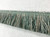 Aqua & Beige Thick BRUSH FRINGE Trim 2" Width BRF-2/39-3 Upholstery / Drapery 