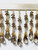 Beige & Cream CRYSTAL BEADED FRINGE Trim 2.75" Width CBF-19/3-2 Upholstery / Interior Design / Home Furnishing 