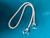 24" TWIST CRYSTAL CURTAIN TIEBACK-1/1    WHITE