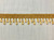 Antique Gold Lucite CRYSTAL BEADED TASSEL FRINGE Trim 1.5" Width TF-57/12 Upholstery / Interior Design 