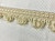 Cream Ruffled GIMP HEADER 1 1/8" Width H-68/2 Upholstery / Drapery / Interior Design 