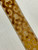 Beige & Dark Antique Gold Velvet Woven Embroidery Trim Tape 3.5" Width H-1106/3 Upholstery / Drapery / Interior Design / Home Furnishing