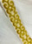 Cream & Light Gold Velvet Woven Embroidery Trim Tape 3.5" Width H-1106/12 Upholstery / Drapery / Interior Design / Home Furnishing