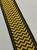 BLACK AND GOLD WOVEN EMBROIDERY REVERSIBLE TRIM TAPE 2" Width H-71/128