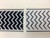 WHITE AND BLACK WOVEN EMBROIDERY REVERSIBLE TRIM TAPE 2" Width H-71/33 