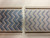  NATURAL DUSTY BLUE AND BROWN WOVEN EMBROIDERY REVERSIBLE TRIM TAPE 2" Width H-71/119 Upholstery / Interior Design 