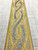 Natural, Gold & Silver Velvet Woven Embroidery Trim Tape 3.5" Width H-1113/5 Upholstery / Interior Design / Home Furnishing 