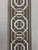 2 1/4" WIOVEN Embroidery Trim Tape Grey, Cream & Beige H-1151A-3