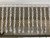 2.75" WHITE / CLEAR 100% GLASS CRYSTAL BEADED FRINGE TRIM CBF-21/1