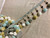 Spa Blue Multi Beaded Pom Pom Tassel Fringe Trim 4" Width TF-77/40 Upholstery / Drapery / Interior Design