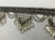 Silver & Gray Lucite Crystal Beaded Tassel Fringe Trim 4.25" Width TF-78/50-37-47 Upholstery / Drapery / Interior Design 