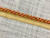 Pink, Green & Orange twisted Cord Edge Trim 3/8" Width CE-6/20-14 Interior design / Upholstery / Drapery 