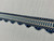 Navy, French Blue & Beige Scalloped Header Braid 1.33" Width HB-6/41-46 Upholstery / Upholstery / Interior Design