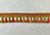 Pink, Green & Orange 3.25" Tassel Fringe Trim TF-80/20-14 Interior design / Upholstery / Drapery / Home Decorating / Embellishment 