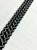 Black & Winter White Twisted Gimp Header Braid 1" Width HB-7/47-1 Upholstery / Drapery / Interior Design