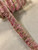 Pink, Dark Pink & Mint Extra Thick Loop Fringe Trim 2.25" Width LPF-3/18-13 Upholstery / Drapery / interior Design  