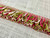 Pink, Dark Pink & Mint Extra Thick Loop Fringe Trim 2.25" Width LPF-3/18-13 Upholstery / Drapery / interior Design  