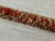 Rust, Turquoise, Green & Cream Extra Thick Loop Fringe Trim 2.25" Width LPF-3/35-44 Upholstery / Drapery / Interior Design 
