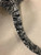 Black & Winter White Extra Thick Loop Fringe Trim 2.25" Width LPF-3/47-1  Upholstery / Drapery / interior Design
