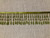 Loden Green & Gold Crystal Beaded Fringe Trim 2.75" Width CBF-20/17-12 Upholstery / Drapery / Interior Design / Home Furnishing 