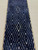 Taupe & Navy Woven Velvet Embroidery Trim Tape 4.5" Width H-1104/11 Upholstery / Drapery / Interior Design 