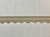 Beige & Creamy White Scalloped Header Braid 1.33" Width HB-6/3-2 Upholstery / Drapery / Interior Design