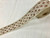 Beige, Rust & Natural Woven Embroidery Trim Tape 2" Width H-602/3 Upholstery / Drapery / Interior Design / Home Furnishing