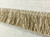 Beige & Creamy White Thick Brush Fringe Trim 1.75" Width BRF-4/3-2 New Modern Luxury Upholstery & Drapery / Interior Design / Designer Embellishment / Home Furnishing