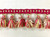 Hot Pink, White & Green Gimp Header Ribbon Tassel Fringe Trim 3.5" Width TF-16/20-13-1 Interior Design / Home Furnishing