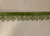 Green Crystal Beaded Fringe Trim 1.5" CBF-3/17 Drapery / Upholstery / Home Furnishing / Interior Design