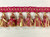 Hot Pink, Mauve & Green Gimp Header Ribbon Tassel Fringe Trim 3.5" Width TF-16/20-13-25 Interior Design / Home Furnishing