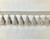 Silver 2.5” Width Linen Tassel Fringe Trim 36 Handmade Tassels Per Yard TF-81/50 Upholstery / Drapery / Interior Design / Home Furnishing
