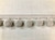 Silver Jumbo Designer Pom Pom Fringe 2.25" Width Trim 24 Handmade Pom Pom's Per Yard 1.25" Diameter per Pom Pom TF-83/50 Upholstery