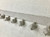 Silver Hand Knotted Tassel Fringe Trim 1.5" Width 30 knots per yard. Diameter of Each knot is 5/8" Upholstery / Drapery / Pillows TF-82/50