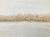 Off White 1 3/8” Width Double Thickness 100% Linen Brush Fringe Trim BRF-5/1-2 Upholstery Drapery / Interior Design / Home Furnishing 9 Color V ariations