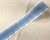 White & Light Blue Woven Embroidery Trim Tape  3.25" Width H-014/1-38 Upholstery / Drapery / Interior Design / Home Furnishing / Pillows