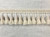 Creamy White Faux Silk Raffia Nubby Acorn Tassel Fringe 3" Width Trim TF-87/2 Upholstery / Drapery / Interior Design / Home Furnishing / Furniture Accents / Luxury Decorative Fringe