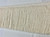 Creamy White Faux Silk Raffia Tassel Fringe 10" Width Trim TF-89/2 Upholstery / Drapery / Interior Design / Home Furnishing / Furniture Accents / Luxury Decorative Fringe