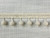 Creamy White Faux Silk Raffia Covered Wood Ball Tassel Fringe 2.25" Width Trim TF-86/2 Upholstery / Drapery / Interior Design / Home Furnishing / Furniture Accents / Luxury Decorative Fringe
