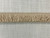 Natural Faux Silk Raffia Brush Fringe 1.5" Width Trim BRF-6/3 Designer Upholstery / Drapery / Interior Design / Home Furnishing / Furniture Accents / Luxury Decorative Fringe