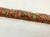 Coral, Beige & Green Faux Silk Raffia Thick Brush Fringe 1.5" Width Trim BRF-6/22-12-13 Designer Upholstery / Drapery / Interior Design / Home Furnishing / Furniture Accents / Luxury Decorative Fringe