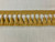 Gold Faux Silk Raffia Nubby Acorn Tassel Fringe 3" Width Trim TF-87/12 Luxury Upholstery and Drapery / Interior Design / Home Furnishing / Furniture Accents / Luxury Decorative Fringe