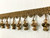 Loden Green & Light Brown Handmade Onion Tassel Fringe Trim 3" Width TF-20/17-7 Interior Design / Home Furnishing