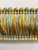 LIGHT BLUE & GOLD BRUSH FRINGE 1.5" WIDTH BRF-1/38-11  