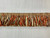 SILVER BLUE,RUST & BEIGE LOOP RIBBON FRINGE 2" LPF-1/40-35-3 Upholstery / Interior Design 